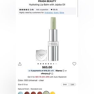 Prada Lip Balm